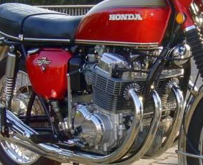Honda 750 red 1972